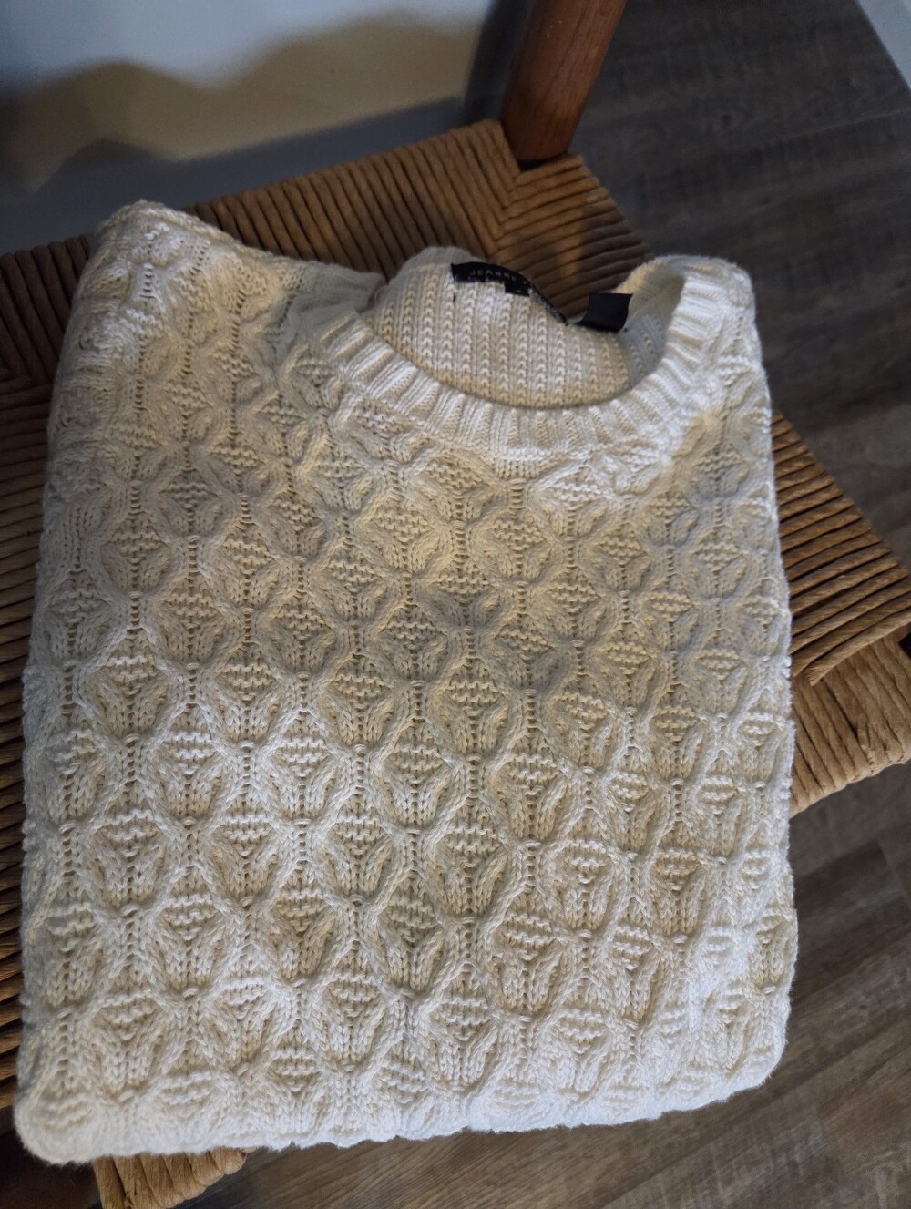 JEANNE PIERRE 100% Cotton Sweater Small Size